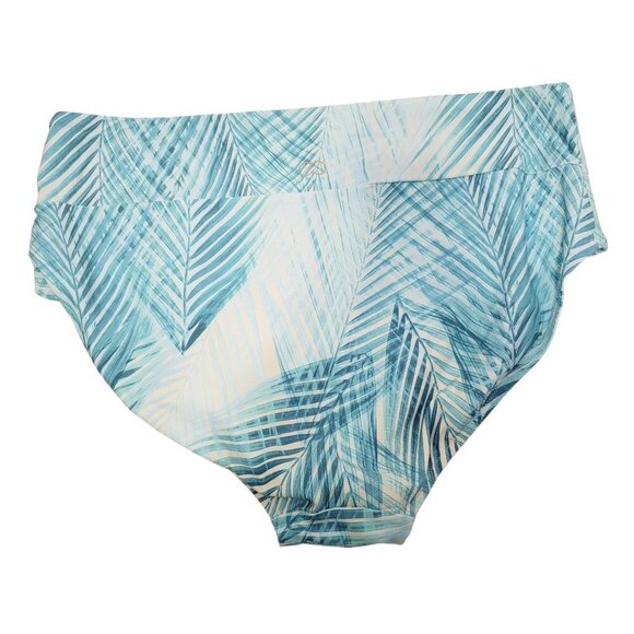 NEW CALIA Wide Band Bikini Swim Bottoms Blue Women's Size 1X‎ NWT - Picture 4 of 9